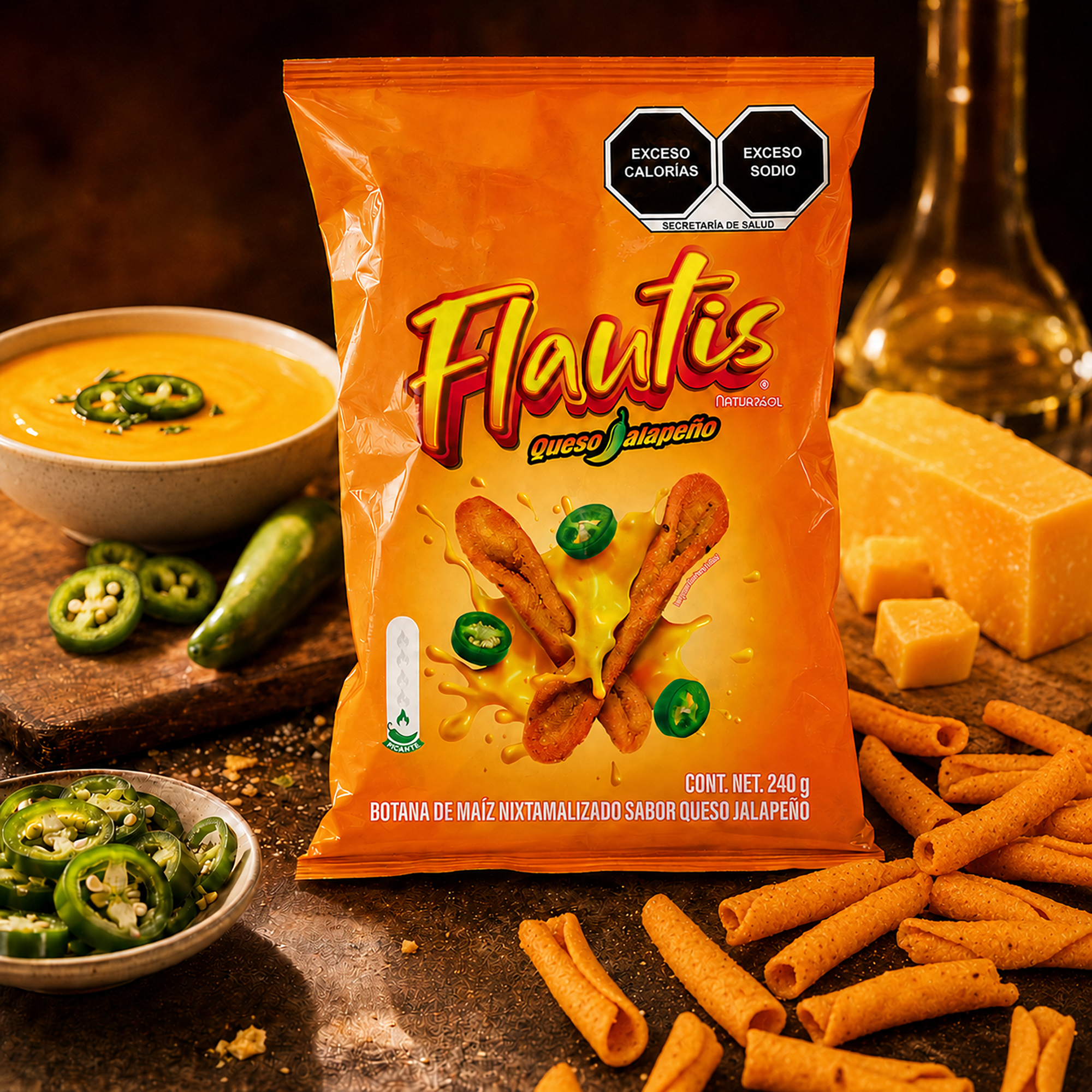 Flautis Queso