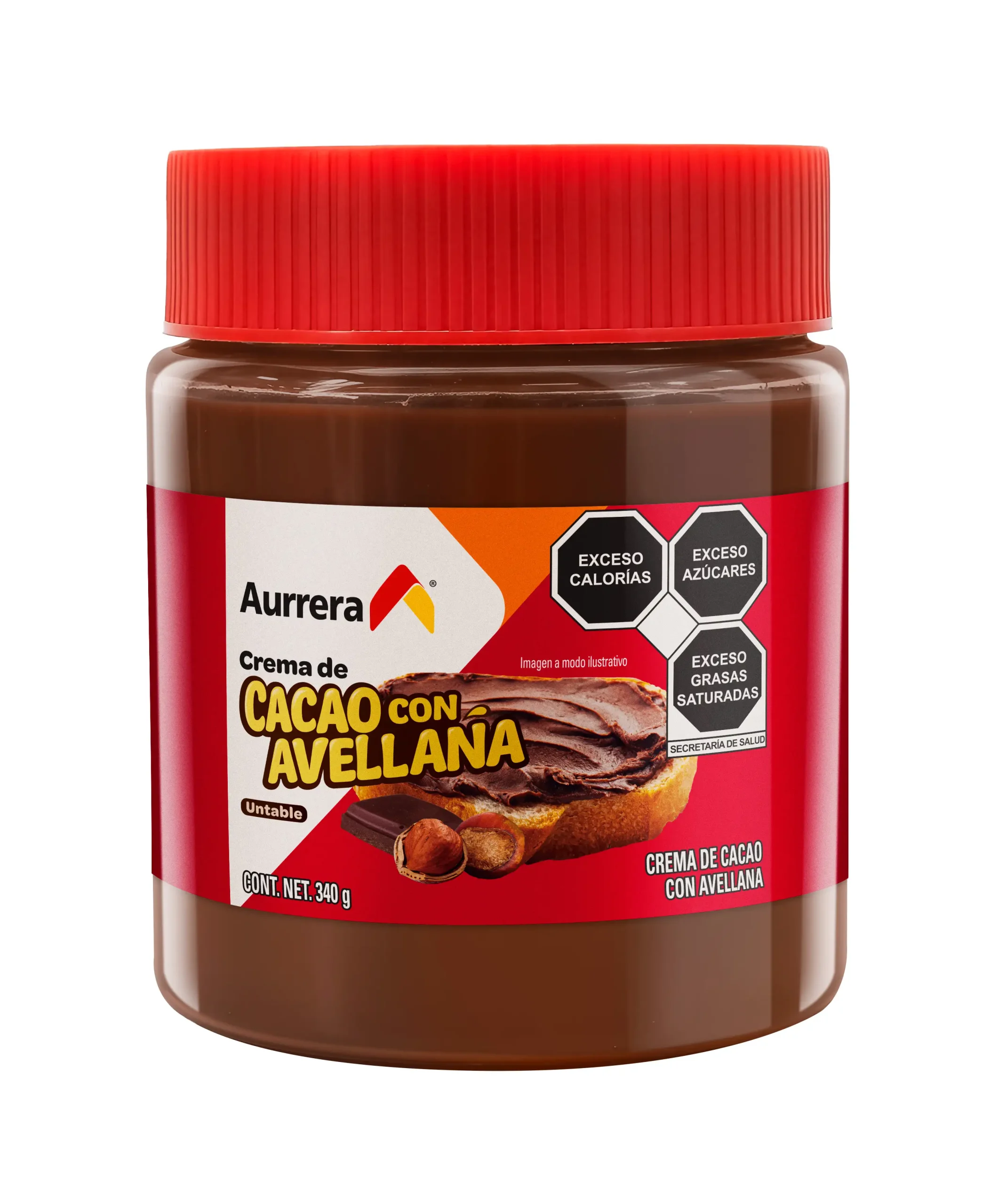 2002-130-226-AURRERA-CREMA DE AVELLANA 340 G